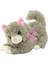 Sevimli Peluş Sesli Yatan Kedi 25 cm 1