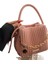 Fransız Omuz Çantası Pilili El Crossbody Kova Çantası (Yurt Dışından) 1