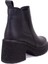 Dza07-8962200 Siyah Günlük Platform Topuklu Kadın Bot 4