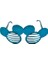 Parti Gözlük Plastik Camsız Panjur Minnie Şekilli Mavi 14X6 cm 1