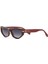 Ds 2359 C3 Cat Eye Bordo Kadın Güneş Gözlüğü 1