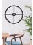 50cm Siyah Metal Duvar Saati, Sessiz Mekanizma, Modern Tasarım 2
