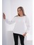 Kadın Düz Sweatshirt Üç Iplik Şardonlu Penye 3
