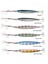 3D Slim Minnow 8gr 5,4 cm Jig Glow Zebra 1