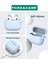 Airpods 4 ile Uyumlu Anahtar Askılıklı Bluetooth Kulaklık Kılıfı - FC793 3