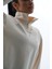 Daily Core - Bej Oversize Yarım Fermuarlı Sweatshirt 2