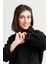 Crop Ceket Pantolon Takım – Siyah 4