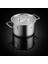 Pure Collection Metal Kapak Derin Tencere 24 cm 2