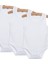 5'li Atlet Body Beyaz Unisex 2