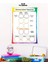 Ilkokul Matematik Çıkarma Yaz-Sil Pvc Kaplamalı Poster 30X42 cm 1