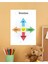 Directions-Yönler Ingilizce Çocuk Eğitim Pvc Tekli Poster 30X42 cm 1