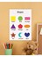 Shapes-Şekiller Ingilizce Çocuk Eğitim Tekli Pvc Poster 21X30 cm 1