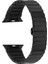 Apple Watch 42 44 45 49 mm Uyumlu Baklalı Çelik Kordon 2