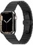 Apple Watch 42 44 45 49 mm Uyumlu Baklalı Çelik Kordon 3