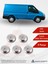 Ford Transit Van Kilit Açma 5 Parça 2003-2013 Krom Paslanmaz Çelik 1
