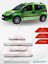 Fiat Fiorino Mini Van/mpv Yan Kapı Çıtası 4 Parça 2007 ve Üzeri Krom Paslanmaz Çelik 1