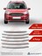 Ford Courier Van Ön Panjur Geniş Model 6 Parça 2014-2017 Krom Paslanmaz Çelik 1