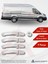 Ford Transit Van Kapı Kolu (4 Kapı) 9 Parça 2014 ve Üzeri Krom Paslanmaz Çelik 1
