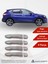 Nissan Qashqai Suv Kapı Kolu (Sensörlü) 4 Parça 2014 ve Üzeri Krom Paslanmaz Çelik 1