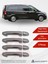 Mercedes Vito W447 Van Kapı Kolu 4 Parça 2014 ve Üzeri Krom Paslanmaz Çelik 1