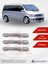 Mercedes Vito W638 Van Kapı Kolu 3 Parça 1996-2003 Krom Paslanmaz Çelik 1