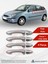 Ford Focus 1 Hb 5d/sd Kapı Kolu 4 Parça 1998-2005 Krom Paslanmaz Çelik 1