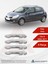 Renault Clio 3 Hb 5d/sw Kapı Kolu (4 Kapı) 4 Parça 2006-2011 Krom Paslanmaz Çelik 1