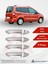 Ford Courier Van Kapı Kolu 4 Parça 2014 ve Üzeri Krom Paslanmaz Çelik 1