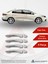 Renault Fluence Sd Kapı Kolu (4 Kapı) 4 Parça 2010-2016 Krom Paslanmaz Çelik 1