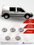 Ford Connect Panel Van/lav Kilit Açma 5 Parça 2002-2009 Krom Paslanmaz Çelik 1
