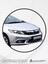 Honda Civic Sd Kapı Eşiği 4 Parça 2012-2016 Krom Paslanmaz Çelik 3