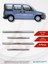 Fiat Doblo I Panel Van/lav Yan Kapı Çıtası 4 Parça 2000-2006 Krom Paslanmaz Çelik 1