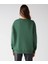 Kadın Bisiklet Yaka Içi Polarlı Kalın Sweatshirt-3 Iplik Şardonlu 2