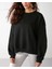 Kadın Bisiklet Yaka Içi Polarlı Kalın Sweatshirt-3 Iplik Şardonlu 1