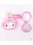 My Melody Kuromi Silikon Cüzdan Aynalı Tarak Hediye 2