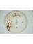 1012W Ultıma Kabartma Çiçek Desenli 40 cm Dekoratif Duvar Saati 1