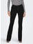 Normal Bel Geniş Paça Regular Straight Koyu Siyah Kadın Denim Pantolon Onlblush Mıd Flared Dnm REA2343 Noo 1