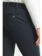 Çizgili Lacivert Renk Super Slim Fit Beli Lastikli İpli Erkek Pantolon 3