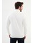 Dokulu Ekru Slim Fit Yarım Balıkçı Yaka Erkek Triko Kazak 3