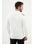 Desenli Ekru Slim Fit Hakim Yaka Yün Erkek Hırka 3