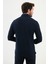 Desenli Lacivert Slim Fit Erkek Gömlek 3