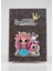 Prıncess Koyu Gri Simli Defter 1