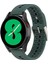 Samsung Galaxy Watch4 44MM Için Silikon Nefes Alabilir Saat Kayışı (Yurt Dışından) 1
