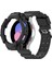 Samsung Galaxy Watch4 44MM Için Silikon Kayış + Saat Kılıfı (Yurt Dışından) 1