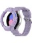 Samsung Galaxy Watch4 44MM Için Silikon Kayış + Saat Kılıfı (Yurt Dışından) 1
