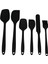 Afili Home 6 Parça Yanmaz Yapışmaz Silikon Kaşık- Spatula Seti, Silikon Pişirme Set, Silikon Spatula Seti 3