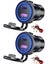 2x Pd Tip C USB Araç Şarj Cihazı ve Qc 3.0 Hızlı Şarj Cihazı 12V Güç Çıkışı Soketi, Motosiklet Rv Atv Için Açma/kapama Anahtarı (Yurt Dışından) 1