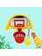 Kuş Hilesi Basketbol Yığma Oyuncağı Muhabbet Kuşu Kafes Oyun Salonu Oyuncağı (Yurt Dışından) 3