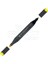 Graphix Sketch Marker Çift Uçlu Kalem 919 Primary Yellow 1