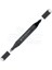 Graphix Sketch Marker Çift Uçlu Kalem 985 Cool Grey Light 1